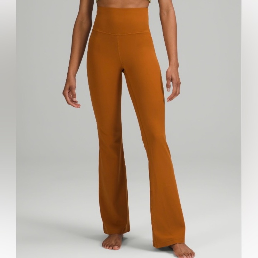 Ultra high waist flare Nulu lululemon leggings 25” inseem